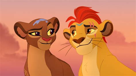 rani lion guard|lion guard kion kissing rani.